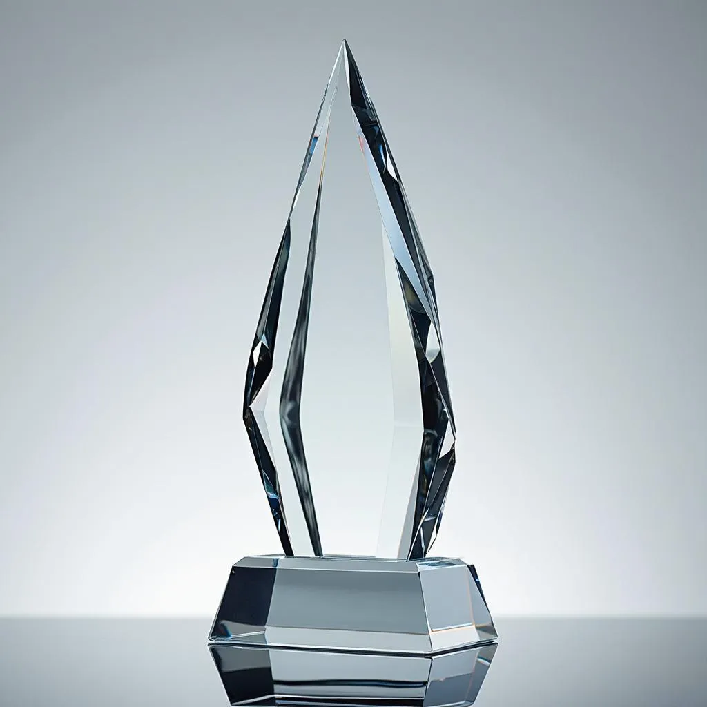 Digital Innovation Excellence Award Trophy